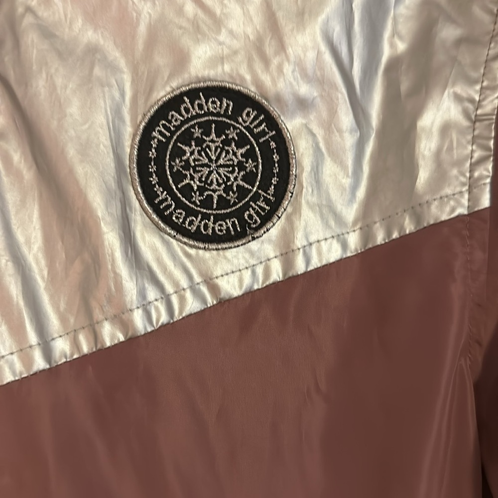 Madden girl windbreaker zip up hoodie - Picture 2 of 11